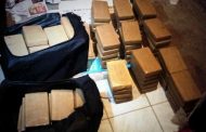 Cocaína decomisada en Guayaquil.