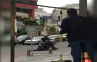 Delincuentes asaltan a plena luz del día.