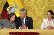 EL PRESIDENTE DE LA REPUBLICA DEL ECUADOR CESÓ DE SUS FUNCIONES A LA VICEPRESIDENTA, MARIA ALEJANDRA VICUÑA.