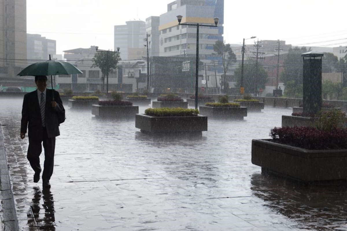 Según el INAMHI las lluvias continuaran hasta el 27 de febrero.